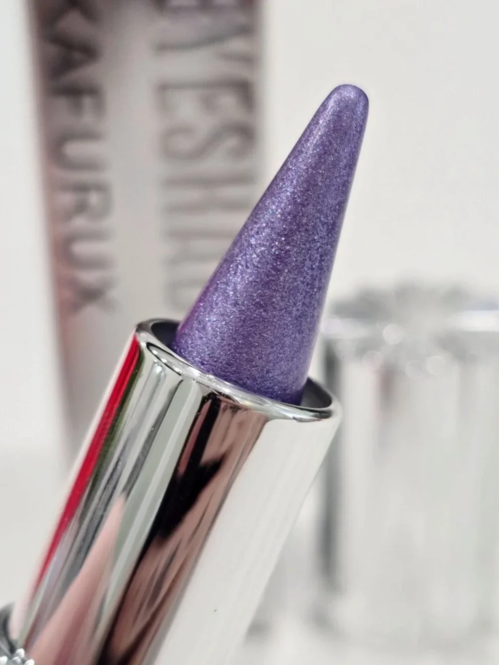 Kafurux ✦ Trend Color Eyeshadow Stick & Lipstick ✦ Shimmery Purple Dual-Use NWT